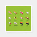 Search for japanese napkins Sushi party