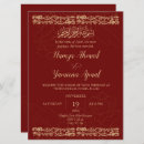 Search for muslim nikkah invitations Gold