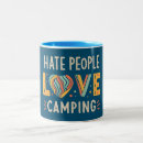 Search for hate people mugs Camping