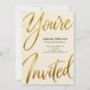Search for grand opening celebration invitations Elegant