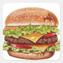 Search for juicy stickers Burger