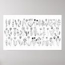 Search for botanical line art posters Plant