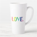 Search for rainbow love mugs Pride