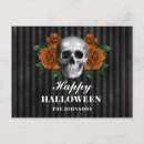Search for skulls roses postcards Vintage