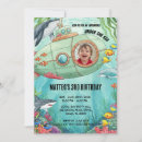 Search for submarine invitations Under the sea party