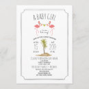 Search for island baby shower invitations Floral