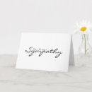 Search for elegant sympathy cards Deepest regrets