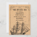 Search for pirate invitations Vintage