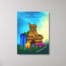 Search for dog christmas art Animal