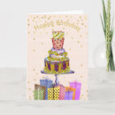 Search for bling birthday cards Gold