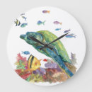 Search for fish clocks Watercolor
