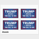 Search for rig stickers Too big to rig