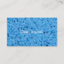 Search for sponge business cards Maid service