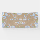 Search for blue birthday banners Trendy