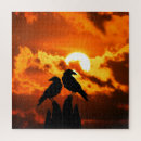 Search for crow puzzles Sunset