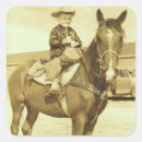 Search for cowboy on horse stickers Rodeo