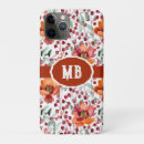 Search for fall flowers iphone cases Orange