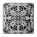 Search for black and white moroccan tiles Mosaic