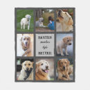 Search for cat photo blankets Dog lover