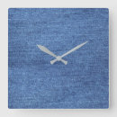 Search for denim clocks Rustic