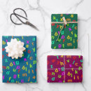 Search for letter wrapping paper Abc