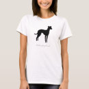 Search for italian greyhound tshirts Silhouette