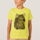 Search for maine coon cat tshirts Tabby