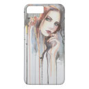 Search for woman portrait iphone cases Illustration