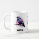 Search for crow illustration mugs Halloween