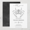 Search for zodiac invitations Black and white