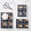 Search for elves wrapping paper Green