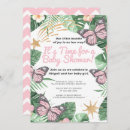 Search for pink and gold butterfly baby shower invitations Mother to be