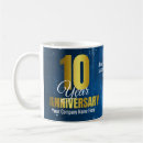 Search for business anniversary mugs Company