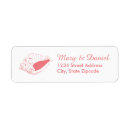 Search for seashell wedding return address labels Beach