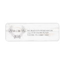 Search for farmhouse return address labels Rustic wood