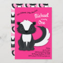 Search for skunk birthday invitations Kids