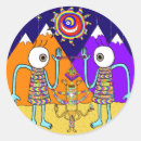 Search for trippy art stickers Rainbow