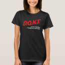 Search for n o tshirts Don't