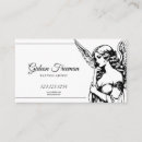 Search for angel business cards Wings