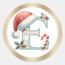 Search for letter e monogram stickers Red