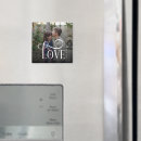 Search for love magnets Typography