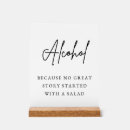 Search for alcohol wedding signs Simple