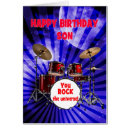Search for rock band birthday cards For him
