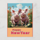 Search for year pig postcards Pigs
