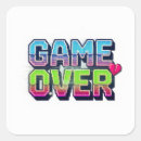 Search for game over stickers Retro