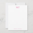 Search for pink vertical note cards Minimalist