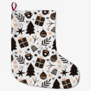 Search for black and white christmas stockings Floral
