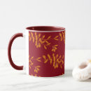 Search for red leaves mugs Autumn