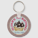Search for kids birthday party key rings Pirate