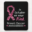 Search for cancer awareness mousepads Pink